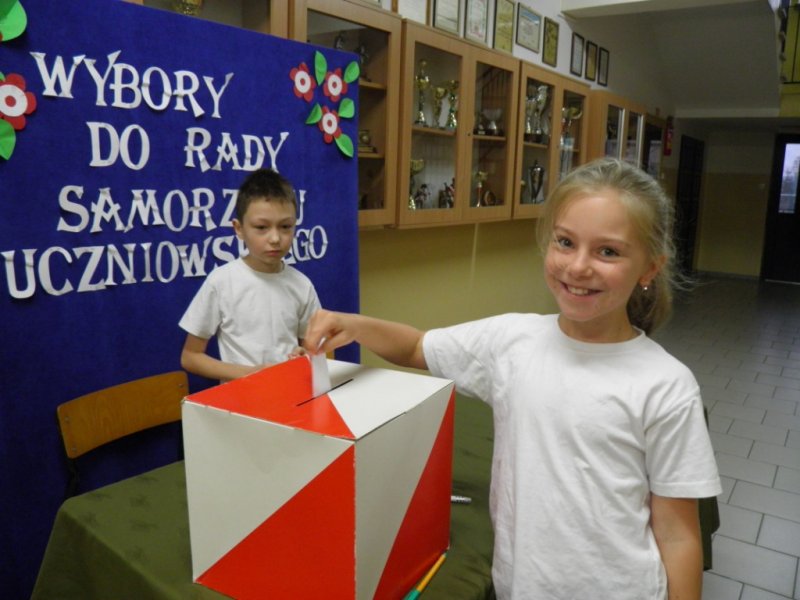 Wybory do rady samorządu uczniowskiego